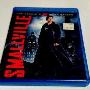 Smallville: The Complete Ninth Season Blu-ray box set.